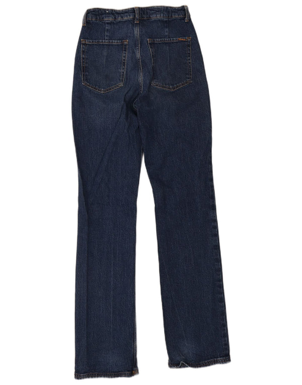 Женские прямые джинсы Zara EU 36 XS W26 L34 Темно-синие