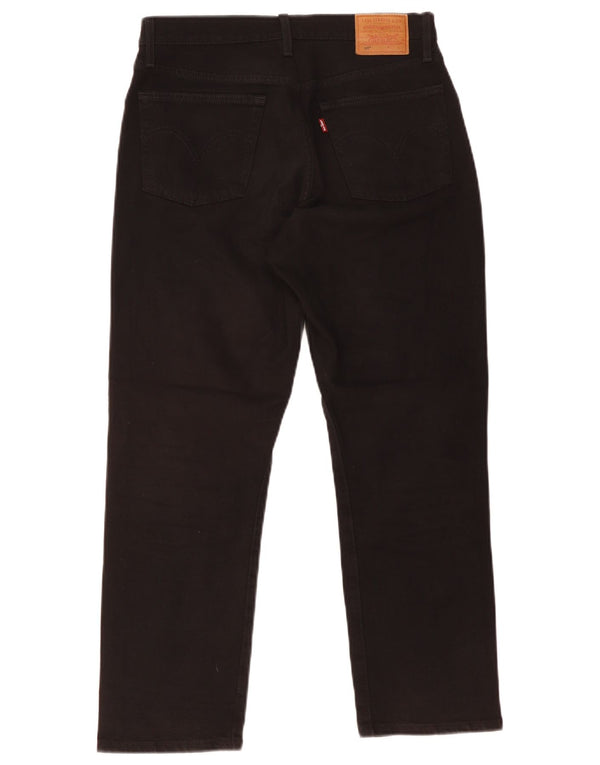 Женские прямые джинсы Levi's 501 W28 L26, черный хлопок