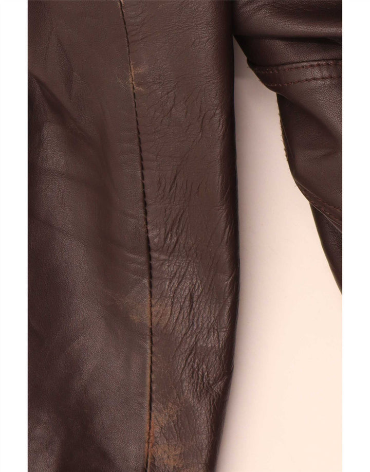 Мужская кожаная куртка Together IT 44 Medium Brown