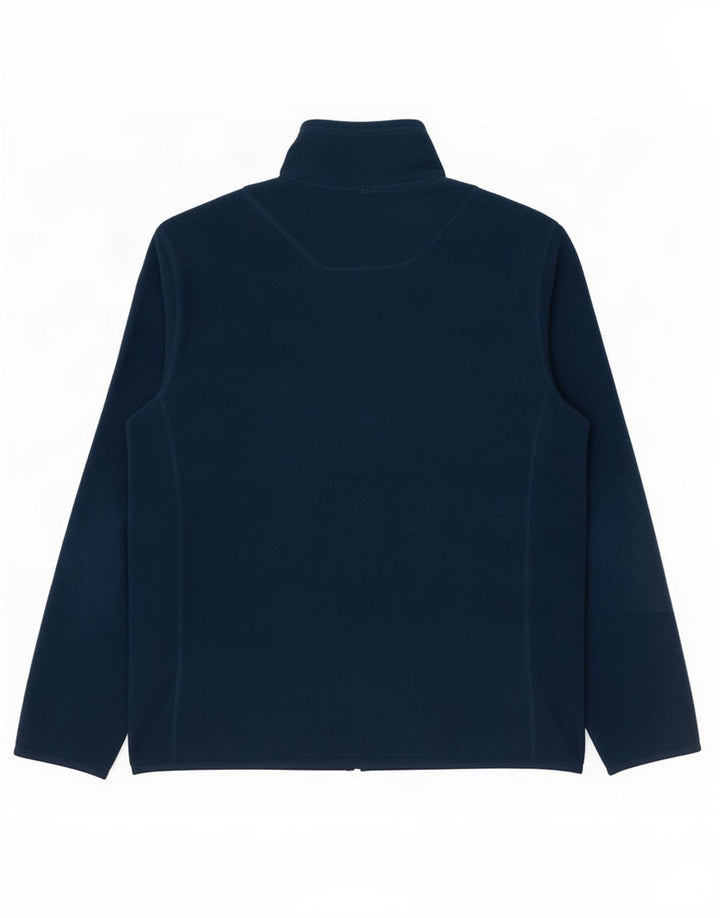Мужская флисовая куртка Marks & Spencer UK 40, большая темно-синяя, полиэстер