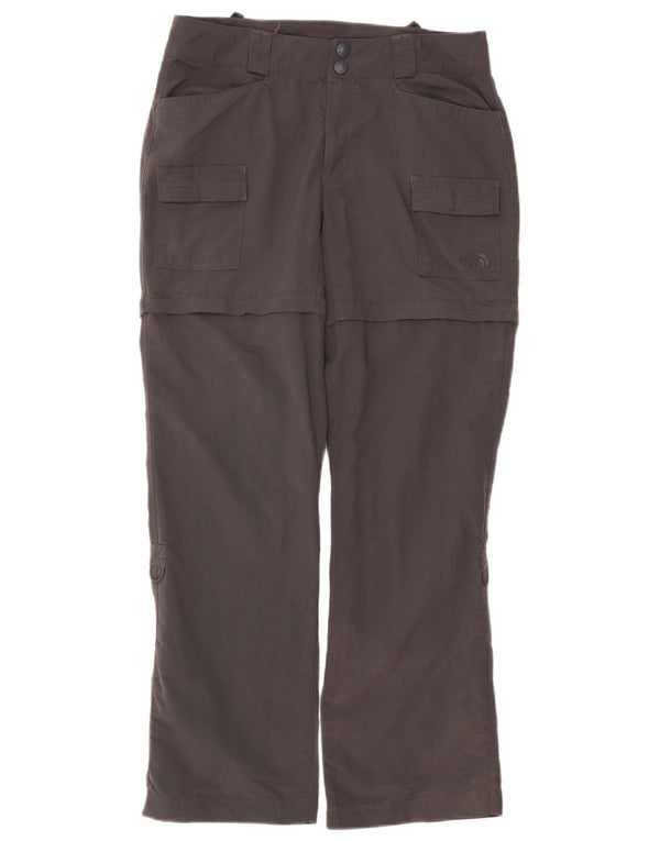 Женские прямые брюки карго The North Face UK 8, маленькие W30 L31, серый нейлон