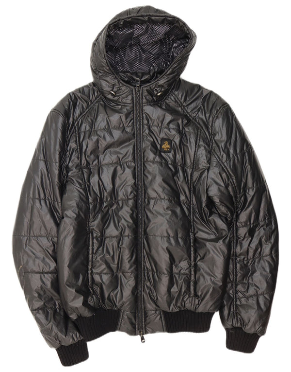 Refrigiwear Мужская утепленная куртка Sixty с капюшоном UK 42 XL Серый полиэстер