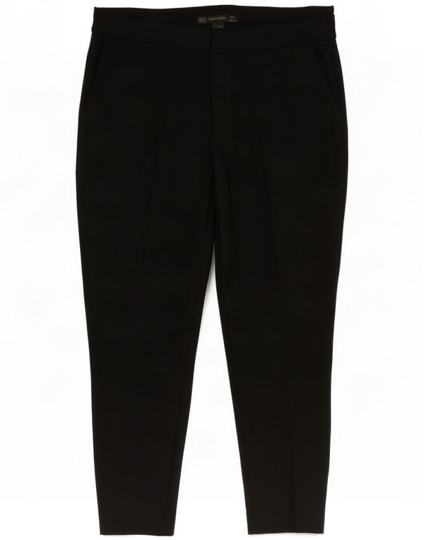 Zara Женские прямые брюки чинос XS W24 L22, черные