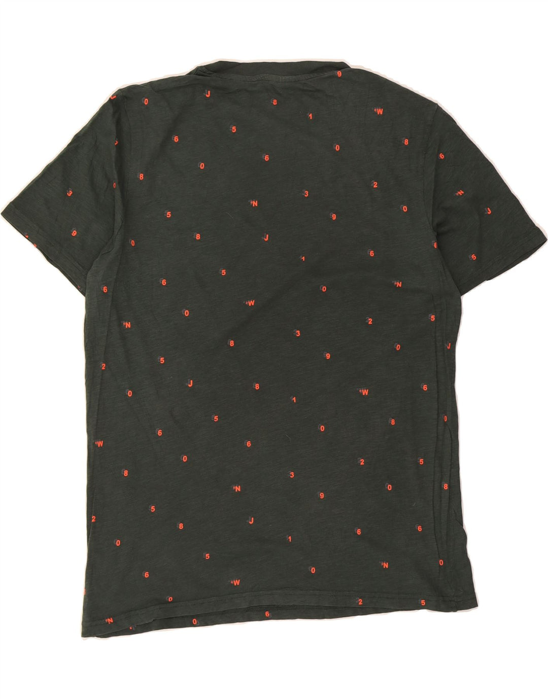 JACK & JONES Mens Graphic T-Shirt Top XL Green Vintage Jack & Jones and Second-Hand Jack & Jones from Messina Hembry 