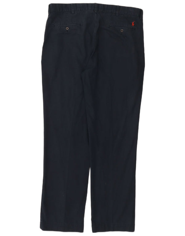 Мужские прямые брюки чинос Polo Ralph Lauren W38 L32 темно-синие, хлопковые