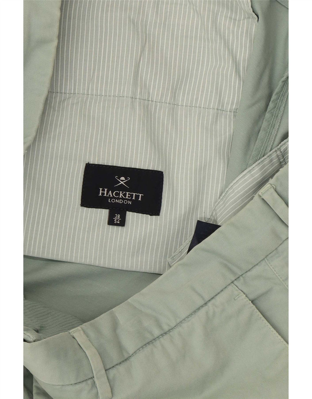 Мужские шорты чинос Hackett XL W38, зеленый хлопок