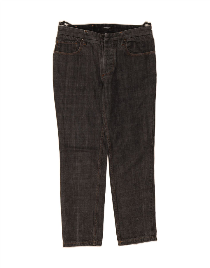 COSTUME NATIONAL Womens Slim Jeans W30 L27 Black Vintage Costume National and Second-Hand Costume National from Messina Hembry 