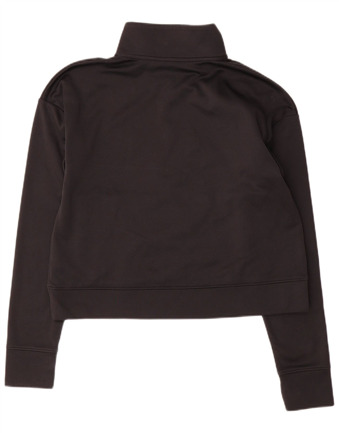 Женский укороченный свитшот с рисунком Under Armour, Великобритания, 10, маленький черный