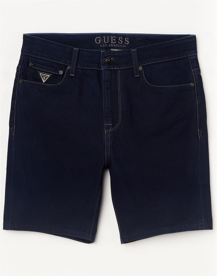 Мужские джинсовые шорты Guess W33 Medium Navy Blue