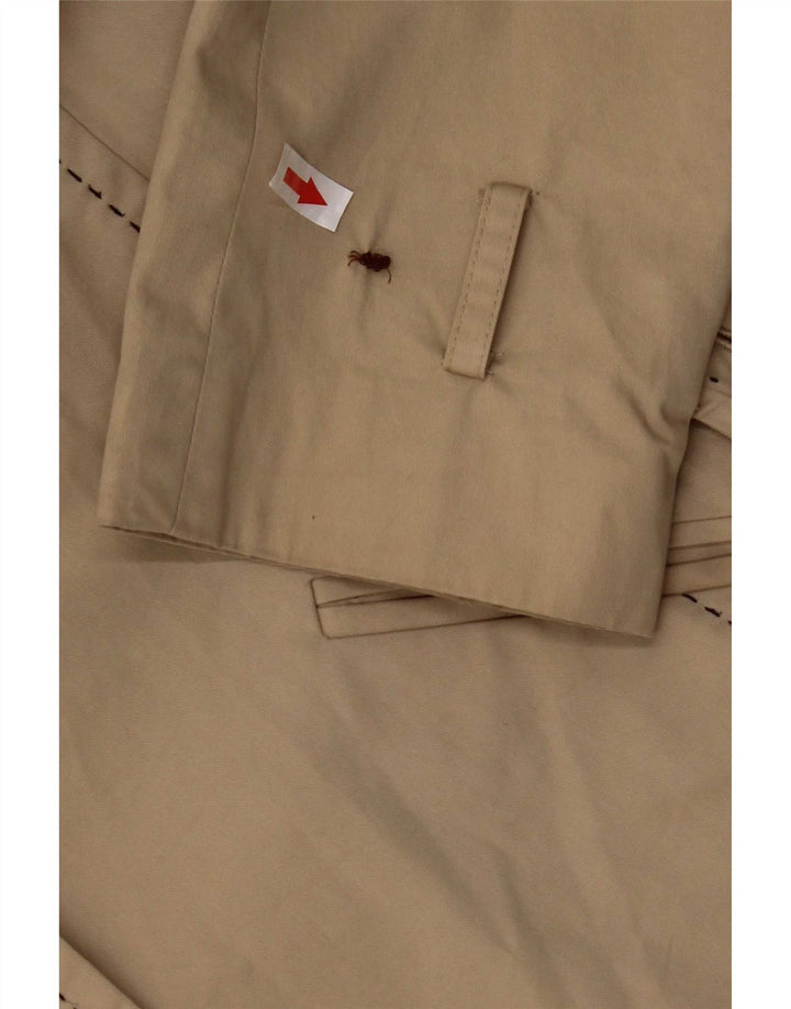 Женская куртка в стиле милитари Tommy Hilfiger UK 10, маленькая, бежевый, хлопок