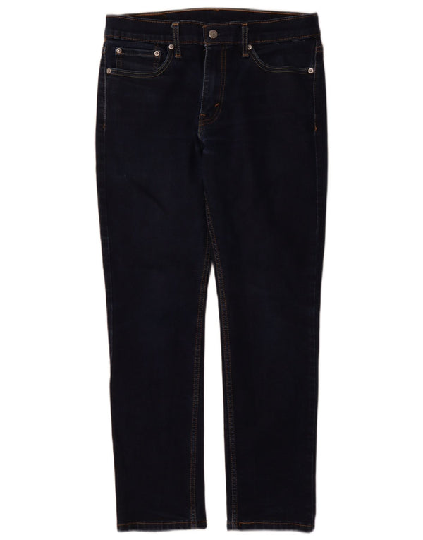 Мужские джинсы Levi's 511 Slim W32 L30 Темно-синие, хлопок
