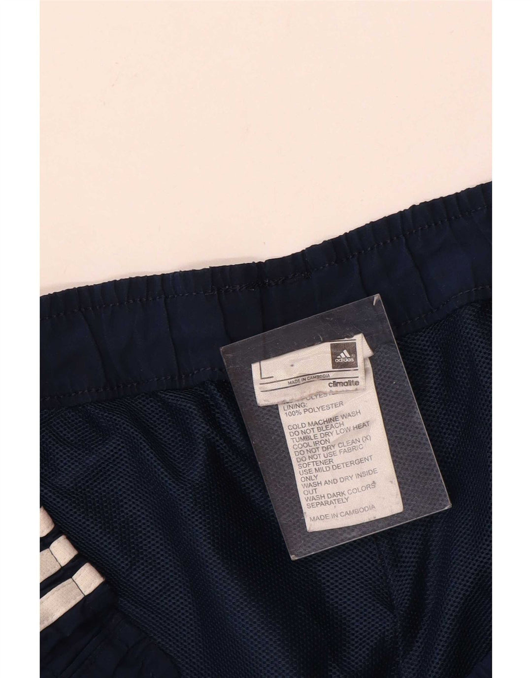 Мужские спортивные шорты Adidas, большие темно-синие, полиэстер