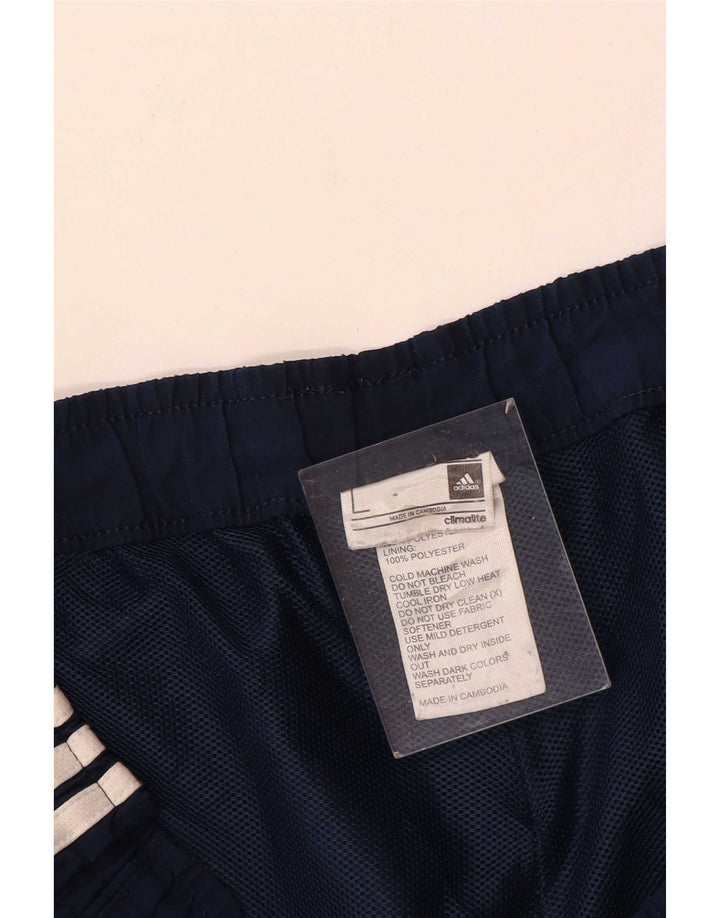 Мужские спортивные шорты Adidas, большие темно-синие, полиэстер