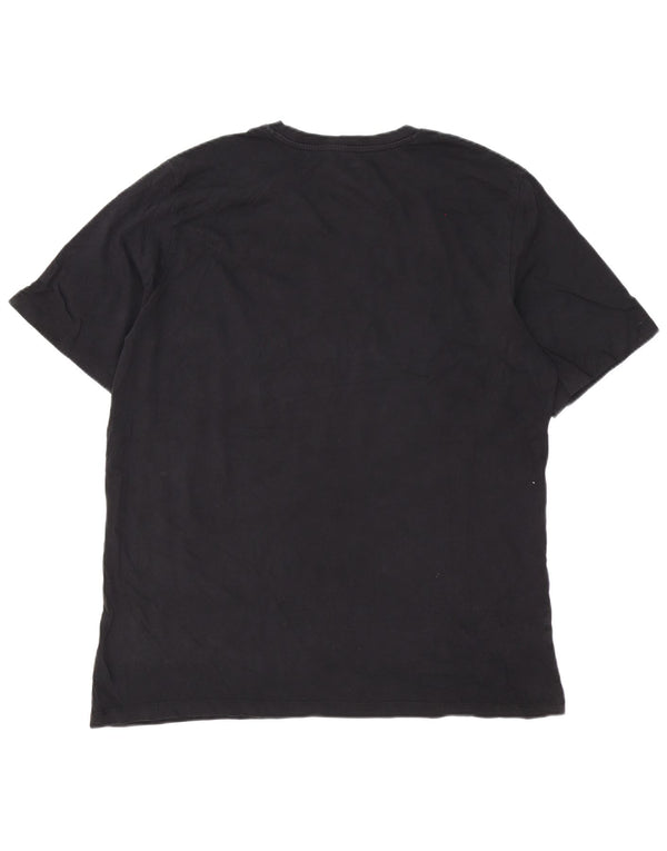 Мужская футболка Jack & Jones Top 2XL, черный хлопок