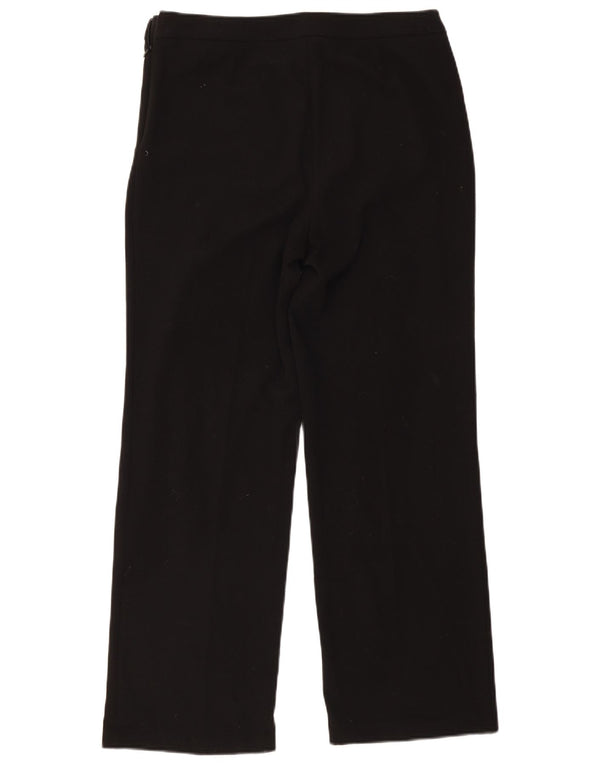 Женские повседневные широкие брюки Marks & Spencer UK 14, большие W32 L30, черные