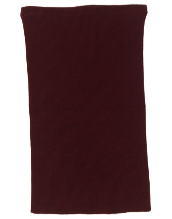 Женская прямая юбка Sevres IT 44 Medium W34 Бордовая новая шерсть