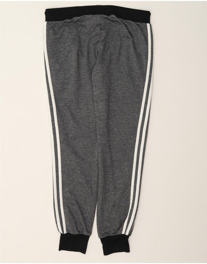Женские спортивные брюки Adidas Joggers UK 12, средний серый полиэстер