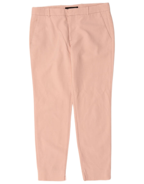 Женские узкие брюки чинос Zara EU 40 Medium W30 L28 Розовый хлопок