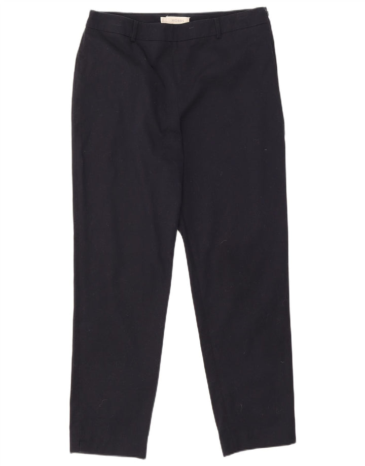 Женские укороченные брюки Hobbs UK 12 Medium W30 L25 Темно-синие
