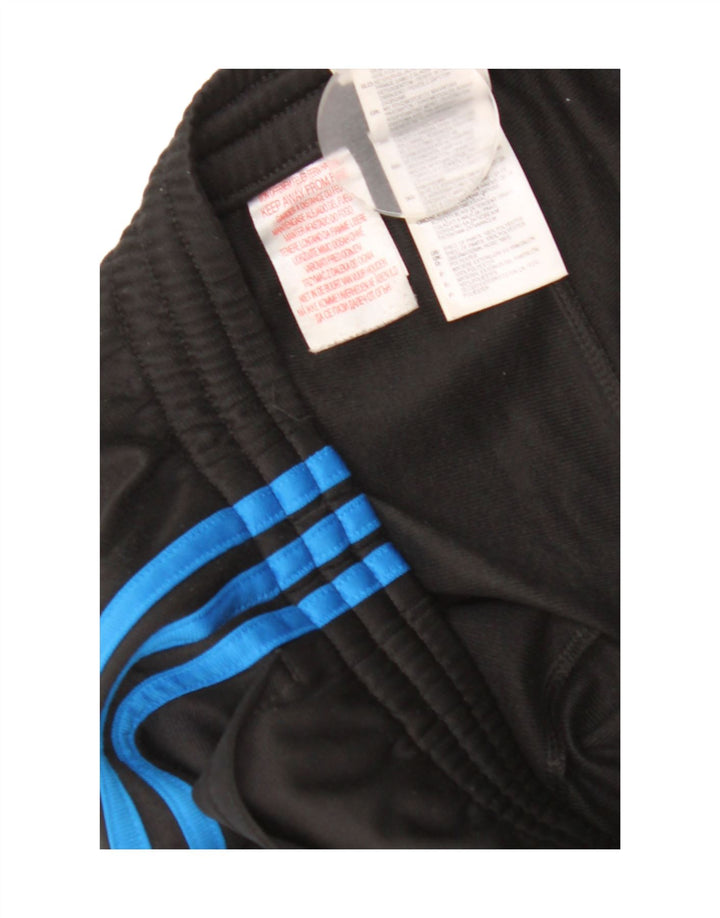 Спортивный костюм Adidas для мальчиков, брюки для бега, 13-14 лет, черный полиэстер