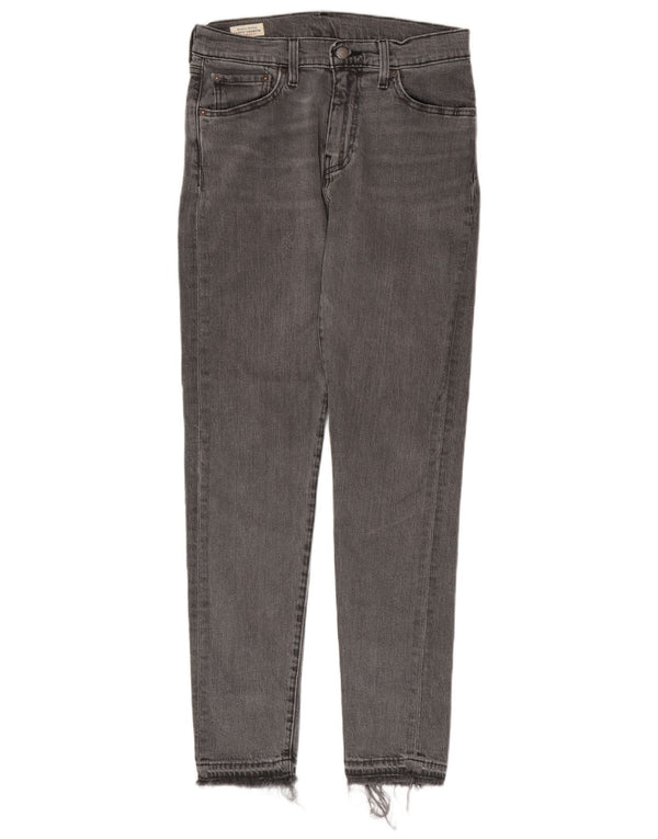 Женские зауженные зауженные джинсы Levi's 512 W30 L32 Серые хлопковые