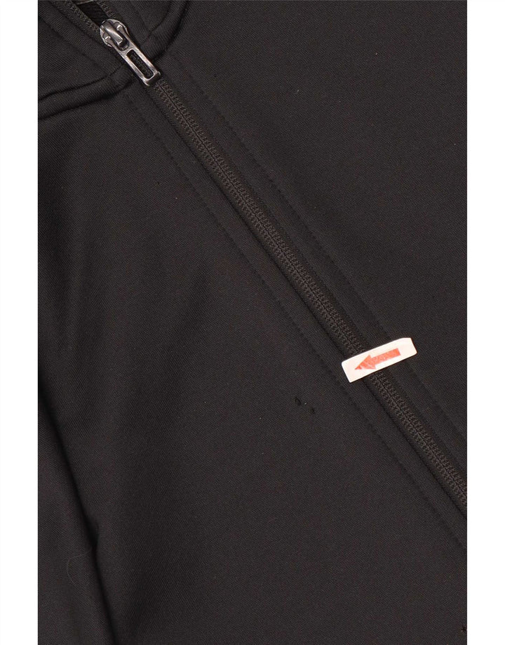 Мужской свитер с капюшоном на молнии Adidas 2XL, черный полиэстер