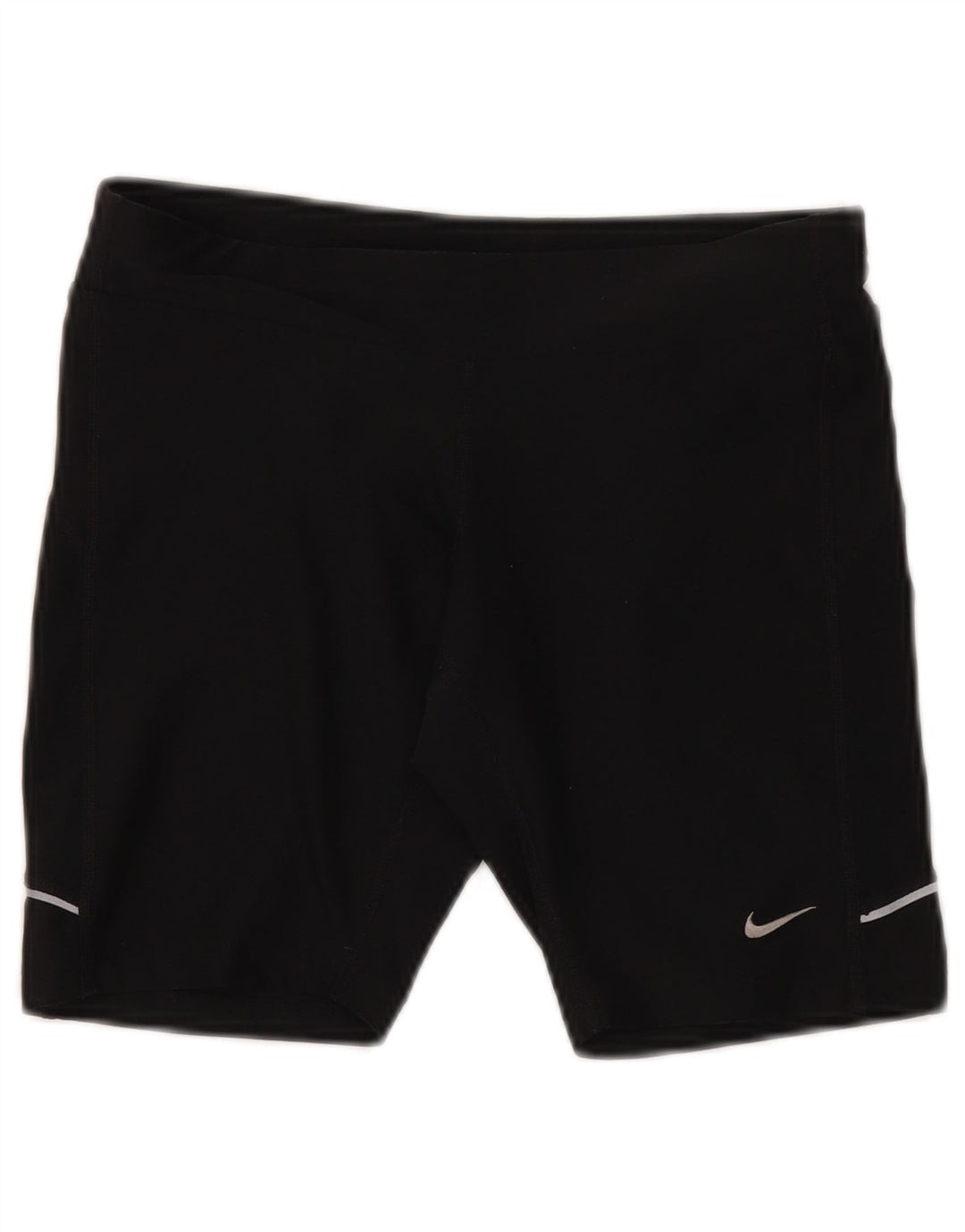 Женские спортивные шорты Nike Dri Fit UK 10, маленькие черные из полиэстера