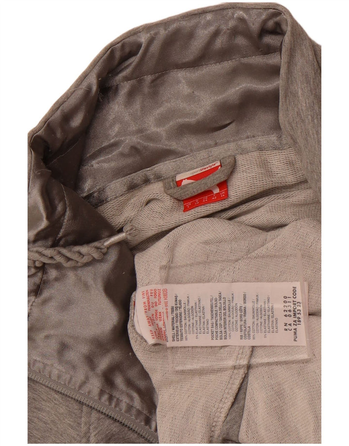 Женский спортивный костюм Puma UK 14, большой серый хлопок