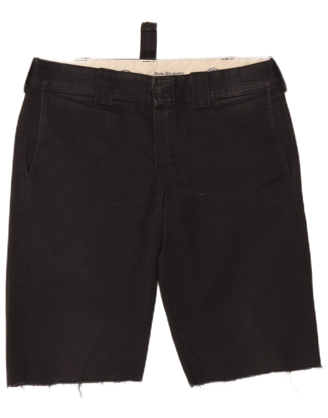 Мужские узкие шорты чинос Dickies W32, средний черный полиэстер