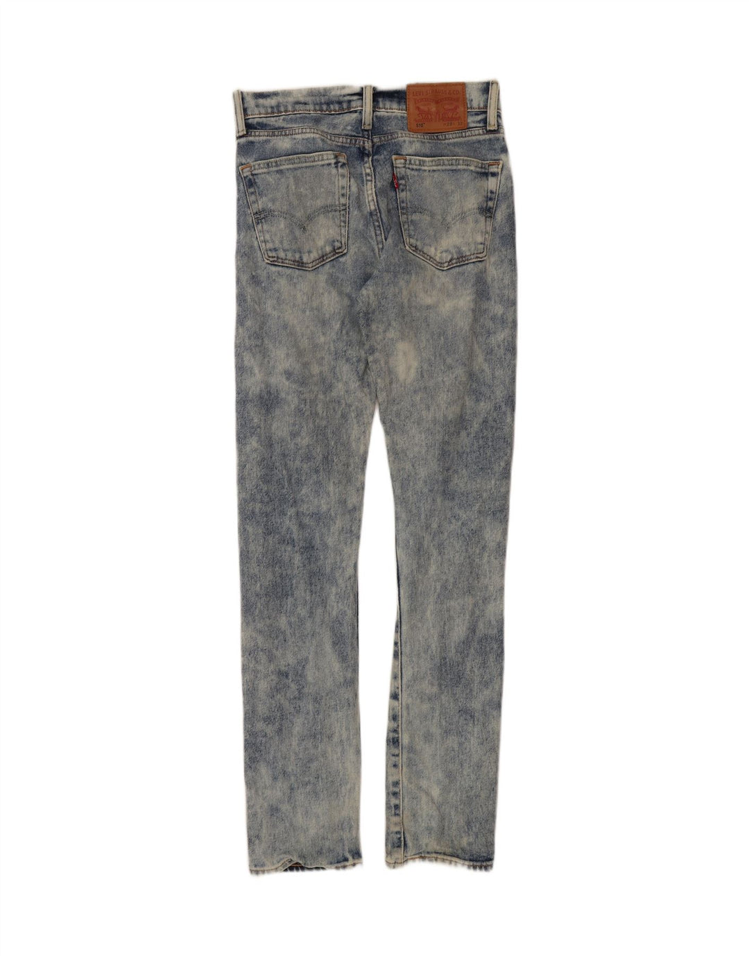 LEVI'S Womens 510 Skinny Jeans W28 L32 Blue
