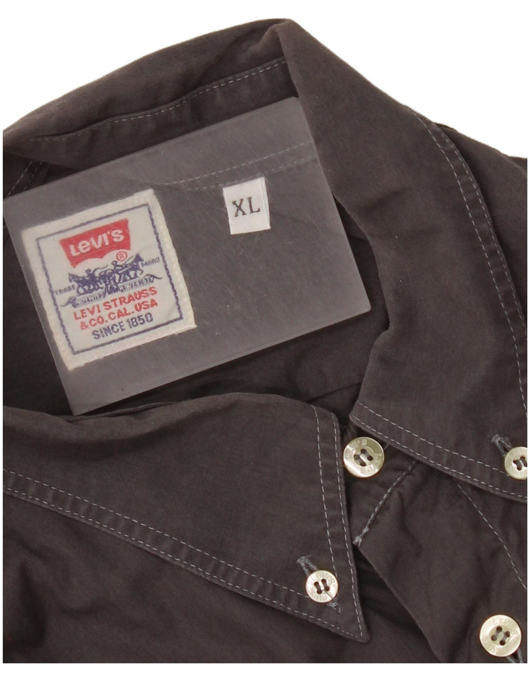 Мужская рубашка Levi's XL серая