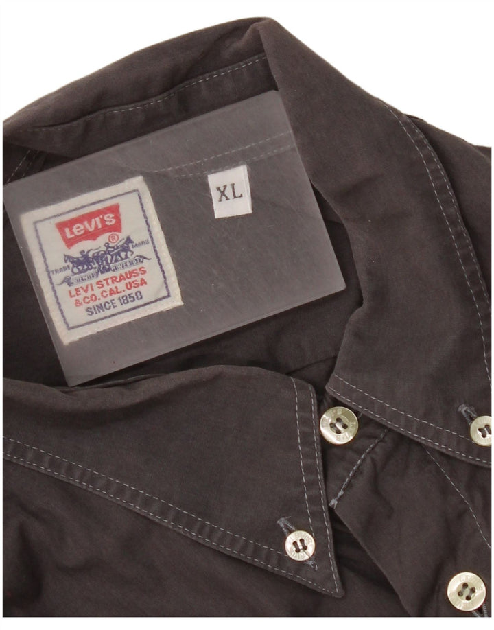 Мужская рубашка Levi's XL серая