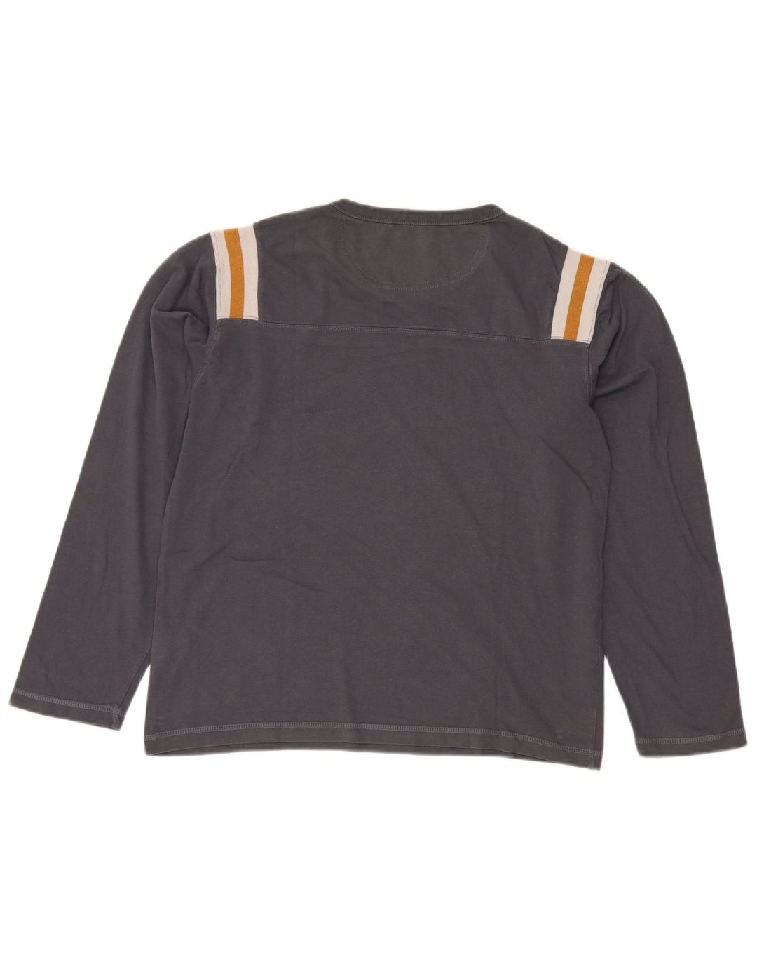 CHAMPION Mens Heritage Classics Graphic Top Long Sleeve Medium Grey