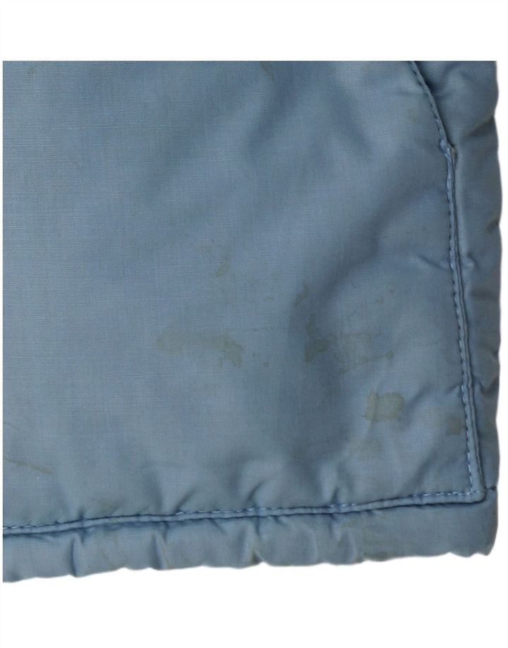 Мужская стеганая куртка MC Ross UK 38, средний синий с цветными блоками, классическая