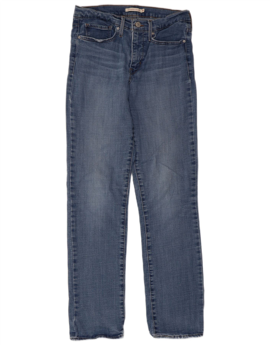 Женские прямые джинсы Levi's 314 W30 L32, синий хлопок