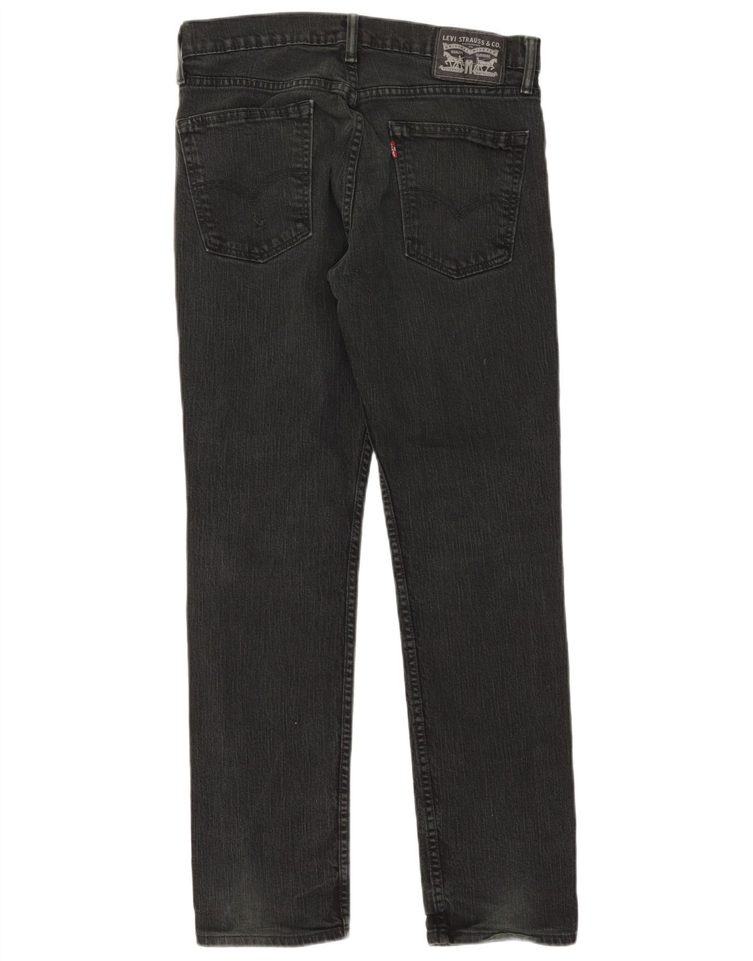 Женские прямые джинсы Levi's W32 L30, черный хлопок