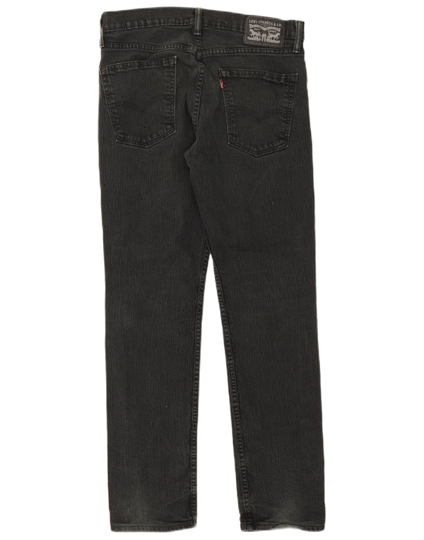 Женские прямые джинсы Levi's W32 L30, черный хлопок