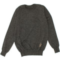 VINTAGE Womens Crew Neck Jumper Sweater UK 14 Medium Grey Flecked Vintage Vintage and Second-Hand Vintage from Messina Hembry 