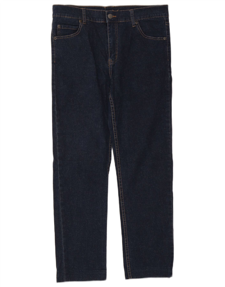 Дешевые женские прямые джинсы Monday W34 L26, темно-синий хлопок