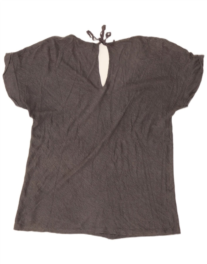 Женская блузка Massimo Dutti Top UK 16, большая, серая