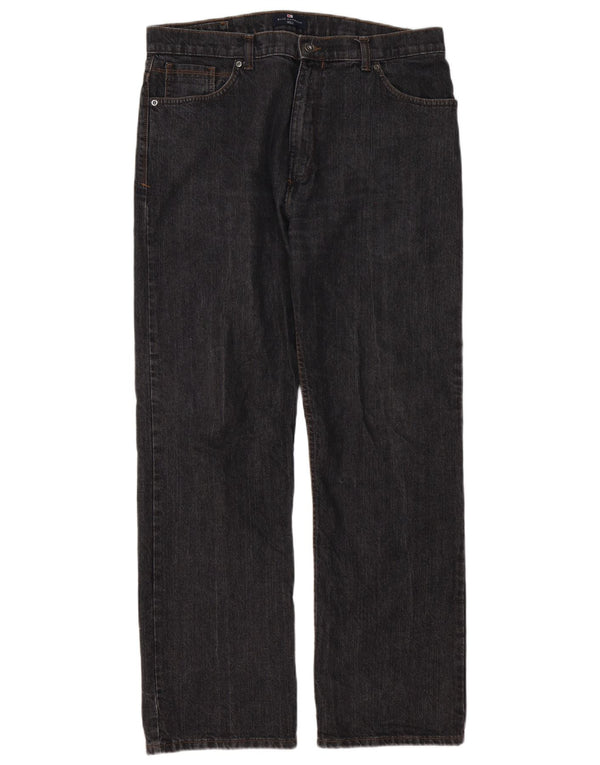 Мужские прямые джинсы Marks & Spencer Blue Harbour W38 L31 серые