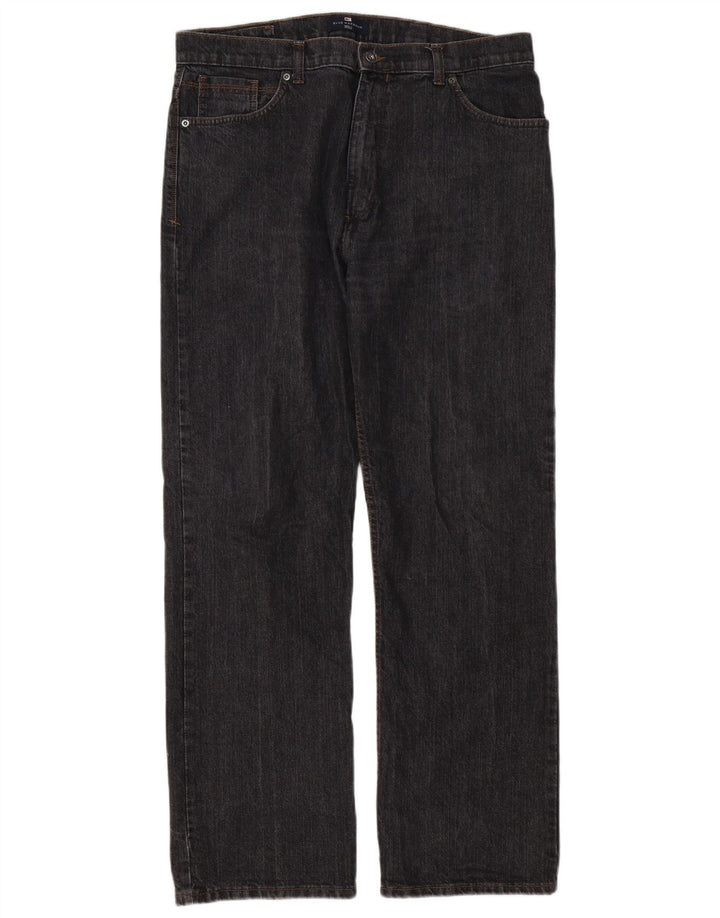 Мужские прямые джинсы Marks & Spencer Blue Harbour W38 L31 серые