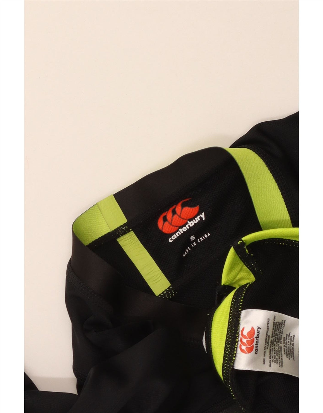 Мужская футболка Canterbury IRFU с рисунком, маленький черный полиэстер с геометрическим рисунком