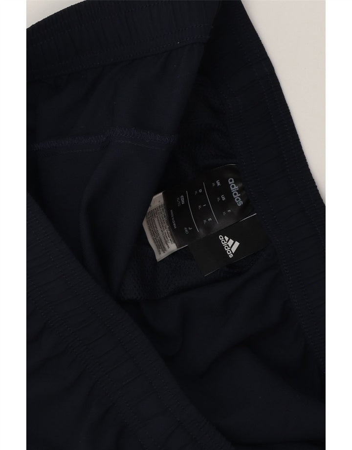 Мужские спортивные брюки Adidas XL темно-синие из полиэстера