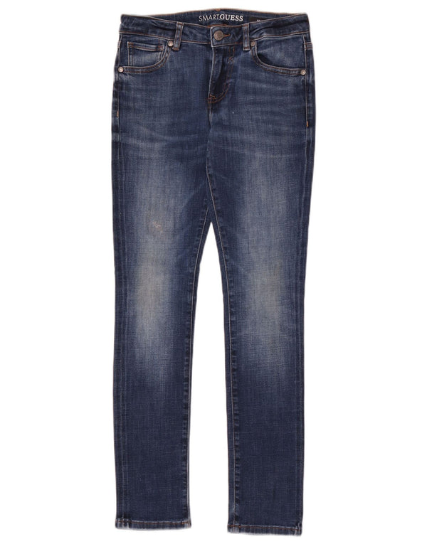 Guess Girls Skinny Jeans 11-12 Years W26 L28 Blue Cotton