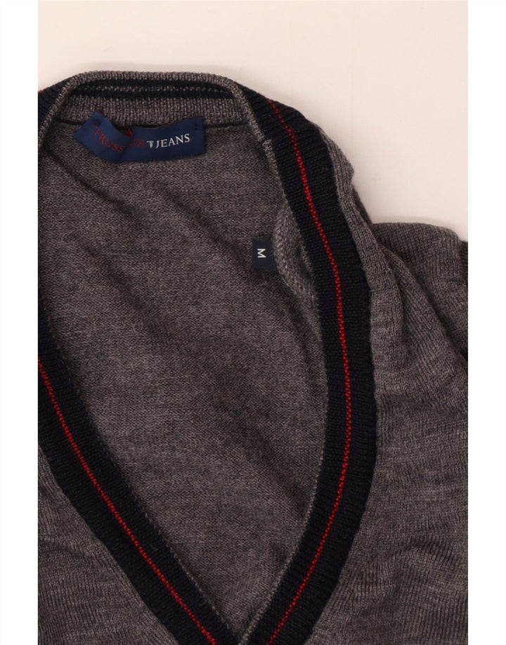 Женский кардиган Trussardi Jeans UK 14 Средний Серый