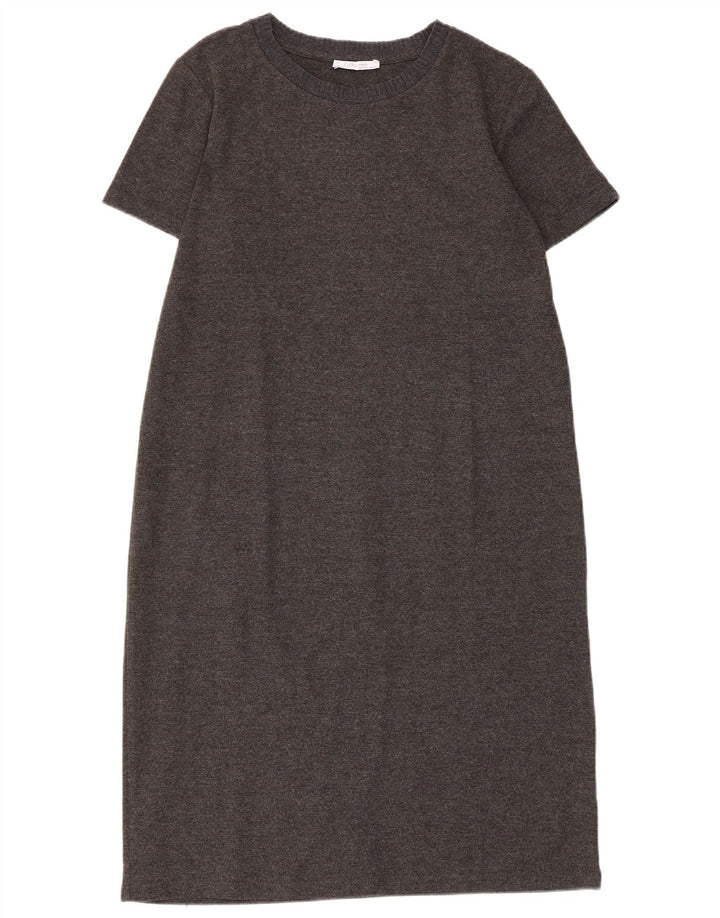 Женское платье прямого кроя Zara UK 10, маленькое серое