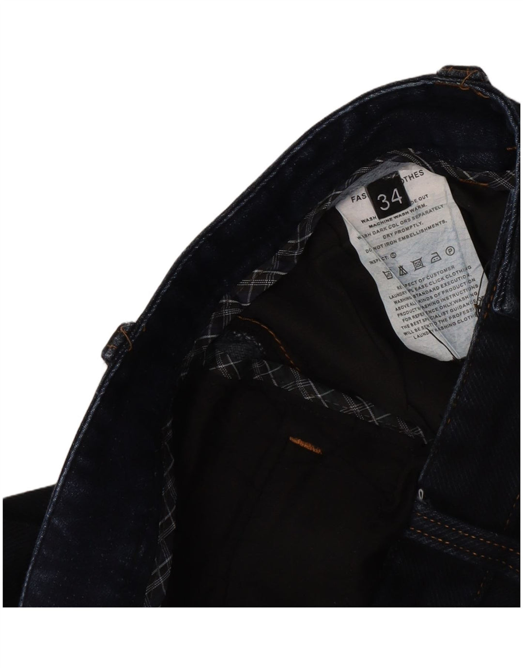 Мужские джинсы-капри Tommy Hilfiger W34 L22 темно-синие