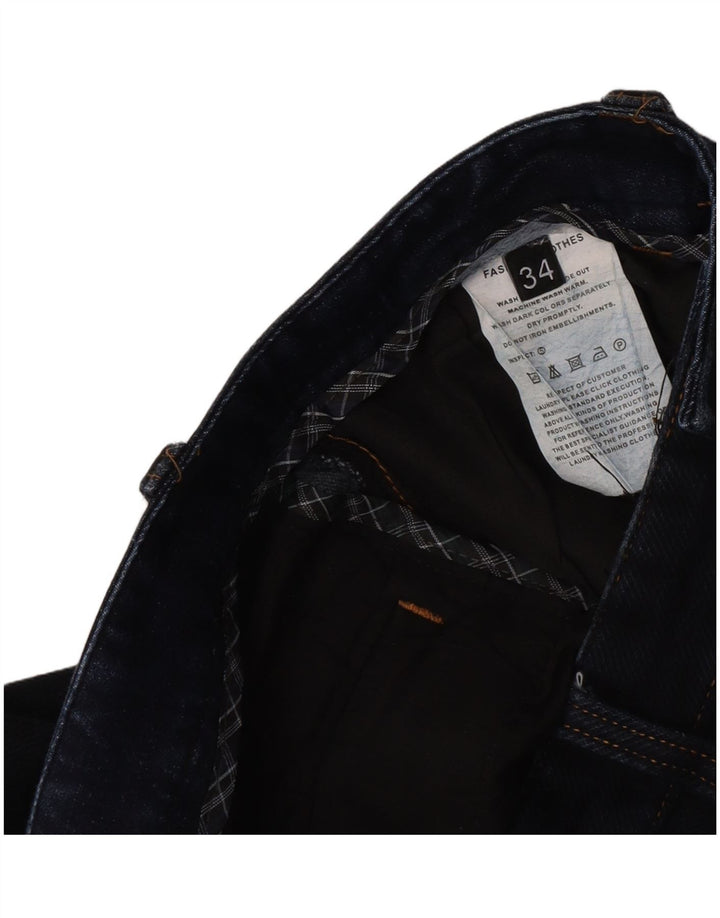 Мужские джинсы-капри Tommy Hilfiger W34 L22 темно-синие