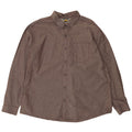 Мужская рубашка классического кроя Eddie Bauer 2XL, серая, хлопок